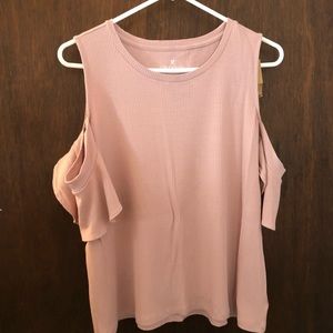 Cold shoulder top